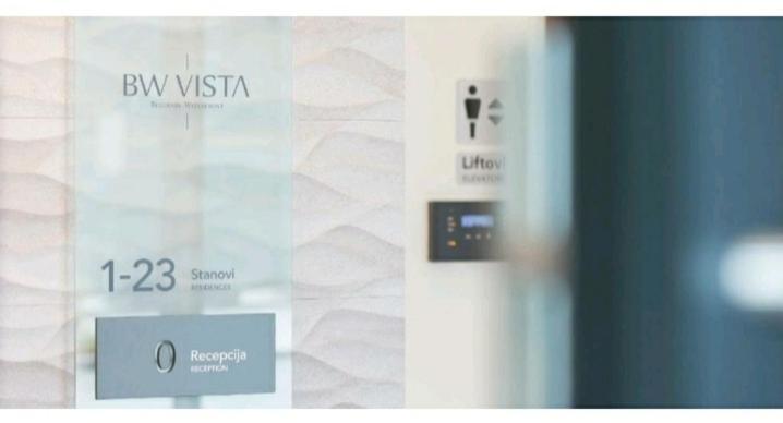 Beograd Na Vodi - BW Vista Luxury Lejlighed Eksteriør billede